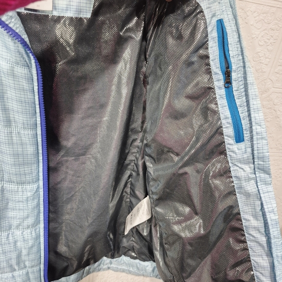 Columbia omni-heat Women's Light Blue Jacket - Picture 10 of 11
